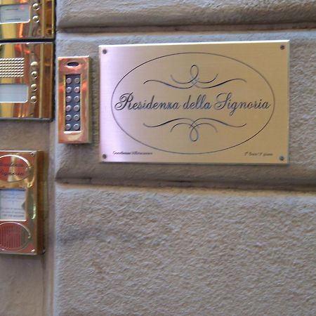 Residenza Della Signoria Hotel Florenţa Exterior foto